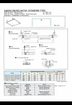 ช่องเซอร์วิส,ช่องเปิดฝ้าเพดาน CEILING HATCH