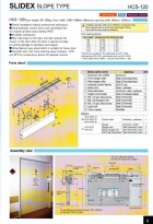 โช็คอัพบานเลื่อน กึ่งอัตโนมัติ แบบรางเอียง SEMI AUTO, SLIDING DOOR CLOSER 